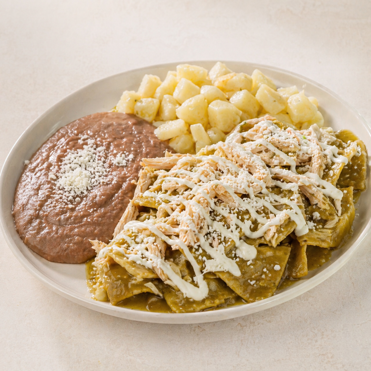 Chilaquiles con café